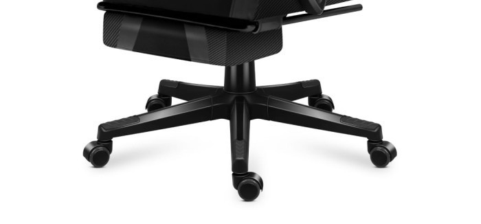 HUZARO COMBAT 5.0 BLACKGAMING CHAIR gaming stolica kotači i baza